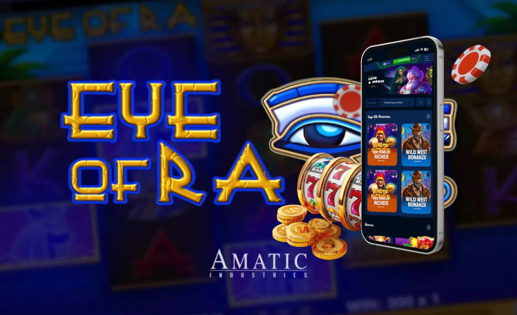 Eye of Ra slot interface
